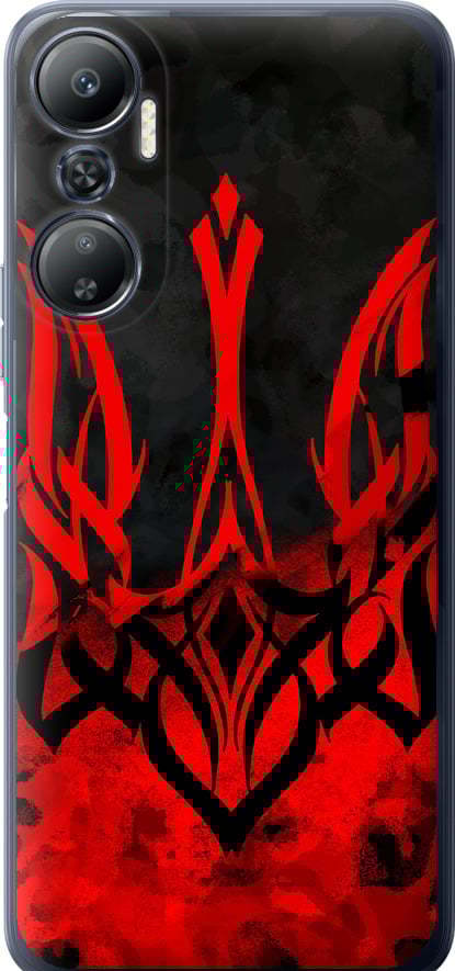 Чехол на Infinix Hot 20 Герб Украины v2 (5312u-2966-42517)