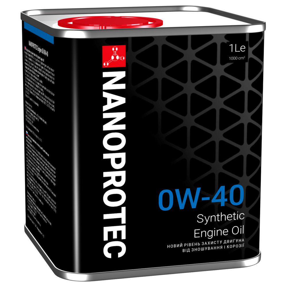 Моторное масло Nanoprotec Engine Oil 0W-40 1 л - фото 1