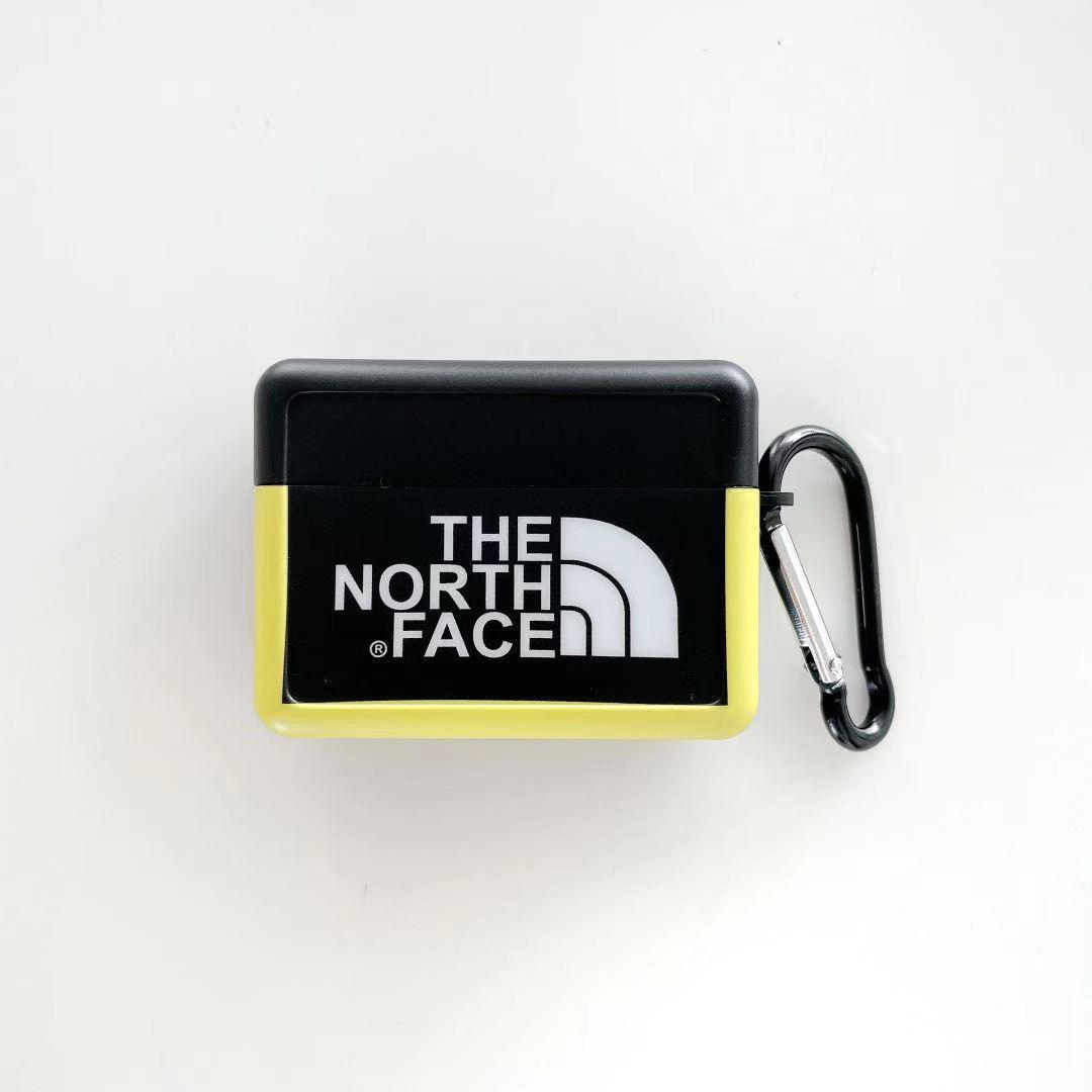 Чехол для Apple Airpods Pro The North Face Черно-желтый