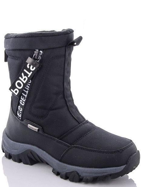 Чоботи Jong Golf N40215-0 на вовні р. 35 Чорний (97343)