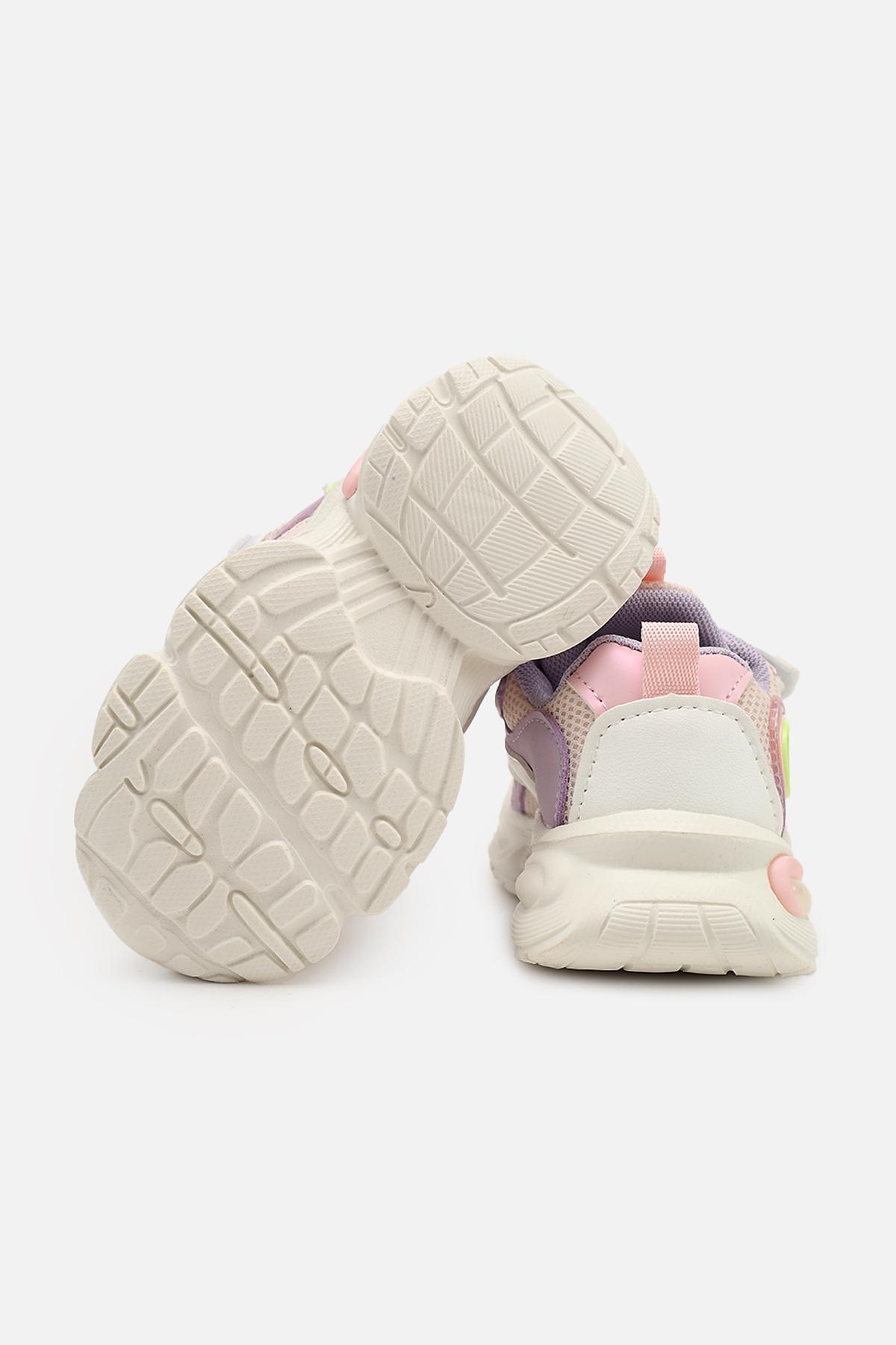 Кроссовки для девочки ЦБ-00273926 на плоской подошве р. 21 Розовый (SKT001056949) - фото 6