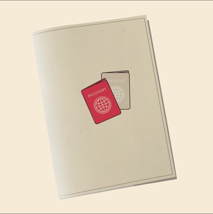 Обложка на паспорт Wall-style The cover Passport 9,6x13,3 см (913099)