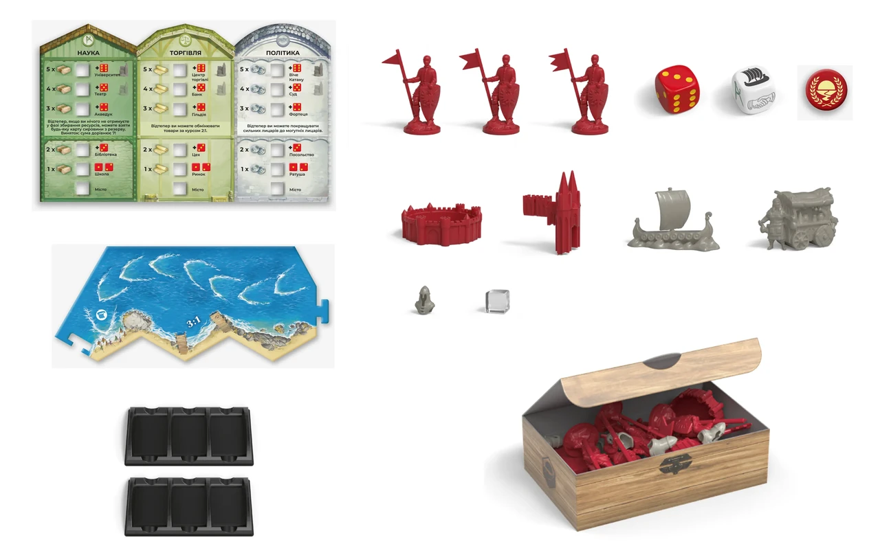 Настольная игра "CATAN. Города и рыцари" (25982934) - фото 4