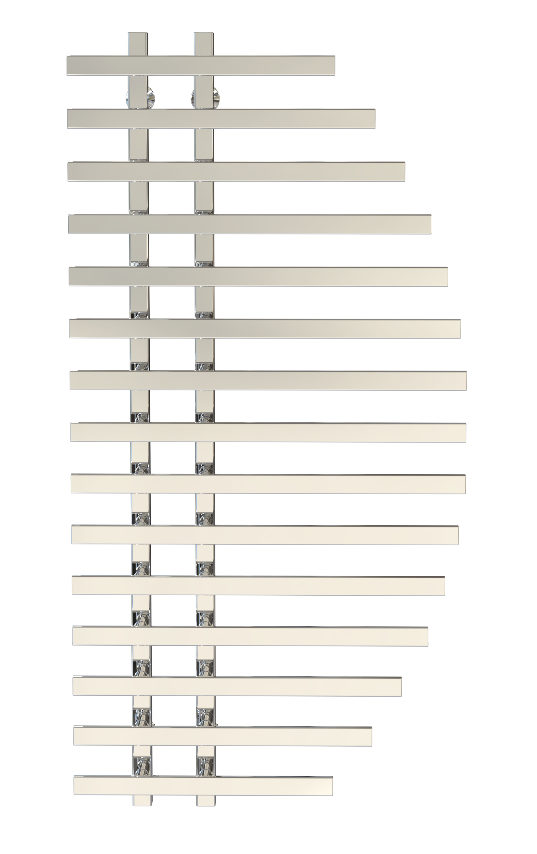 Полотенцесушитель водяной Deffi Parys П15 нижнее подключение нержавеющая сталь 600х1200 мм Хром (A.PS.120.60.15.CA)