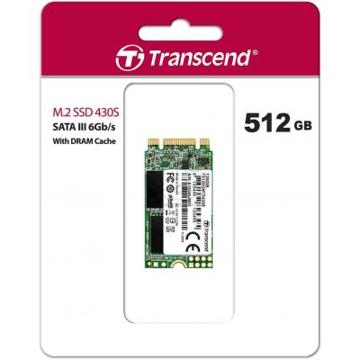 Накопитель SSD M.2 2242 512GB Transcend (TS512GMTS430S) - фото 2