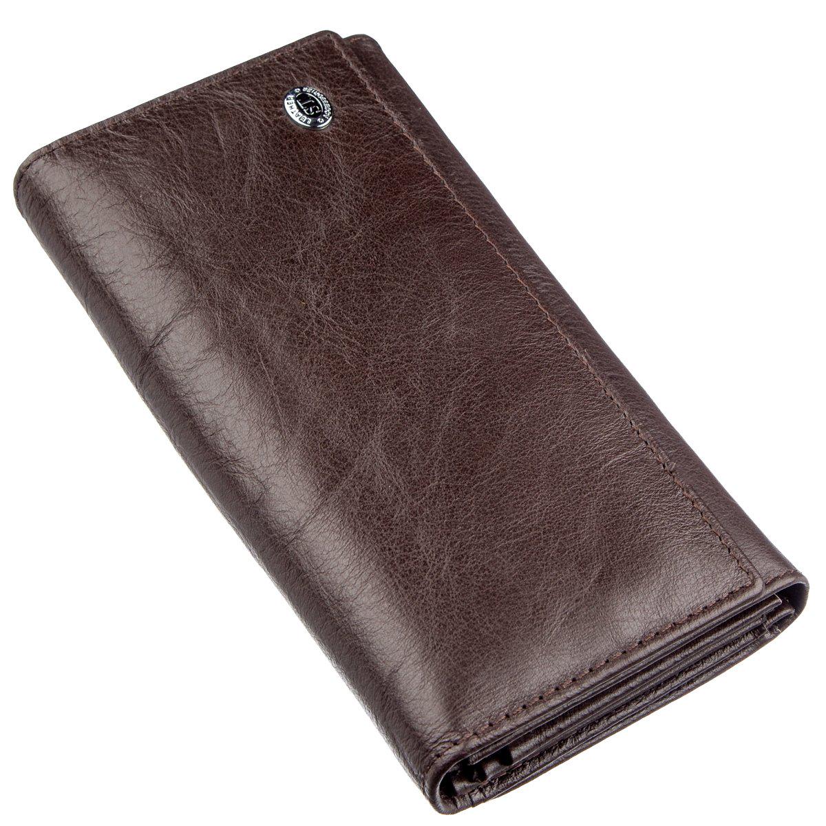 Кошелек женский ST Leather 18878 кожа Коричневый