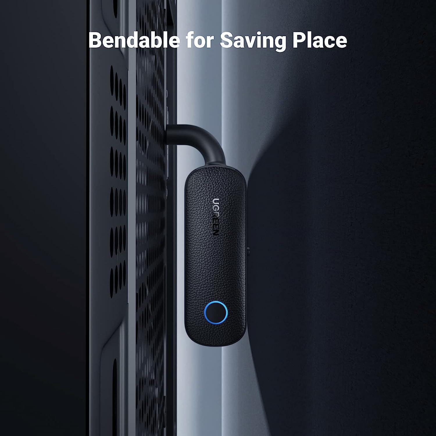 Адаптер UGREEN Bluetooth 5.0 приймач-передавач USB-3,5 мм minijack AUX стерео Чорний (80893) - фото 3