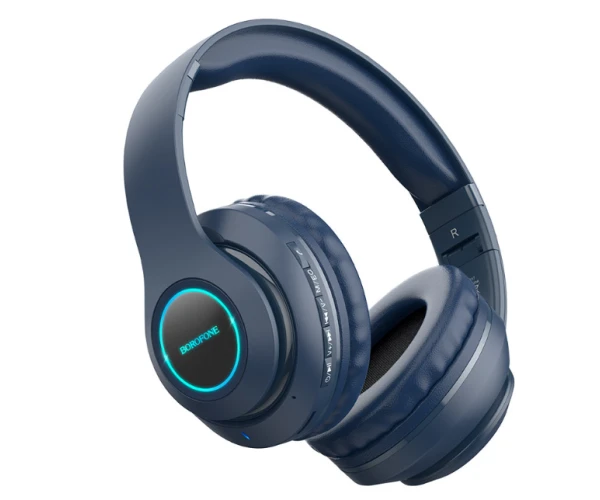 Гарнітура стерео Borofone BO17 Bluetooth Blue Гарнітура стерео Borofone BO17 Bluetooth Blue