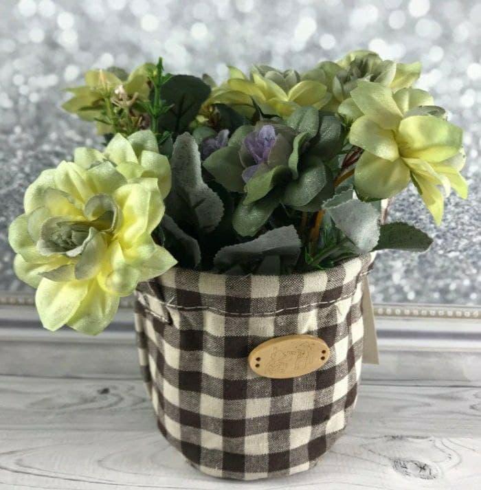 Подарунковий букет у мішечку Decors N-17-8-6 Пурпурний (DR000988)