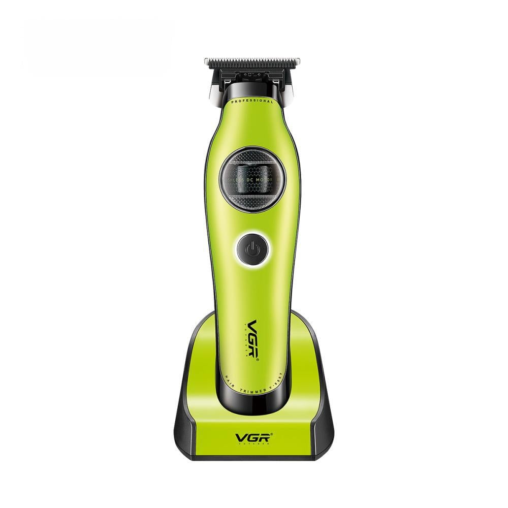 Триммер VGR V-880T с внешним роторным мотором External Rotor Motor и лезвием MIM Blade Green (639222)