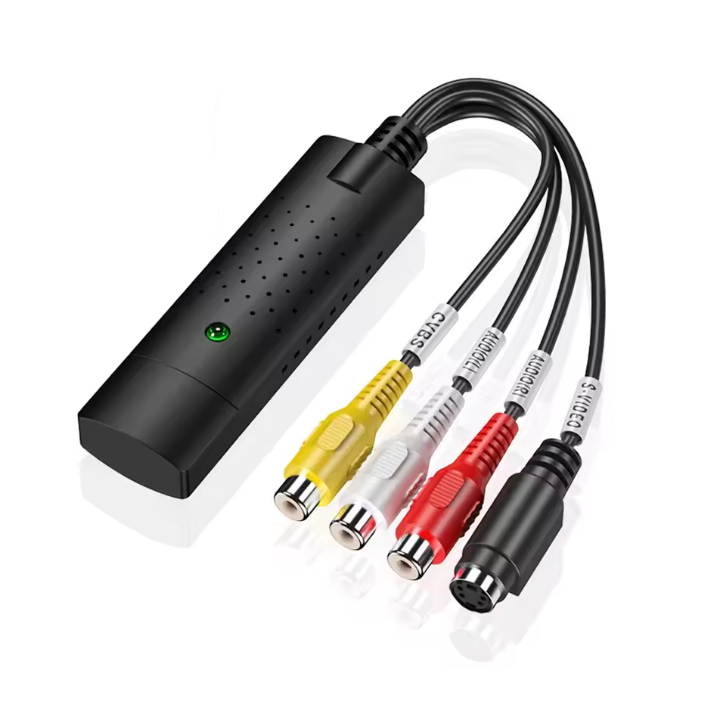 USB карта видеозахвата EasierCap MS2106 оцифровка WHS RCA S-Video USB 2 Black (500445)