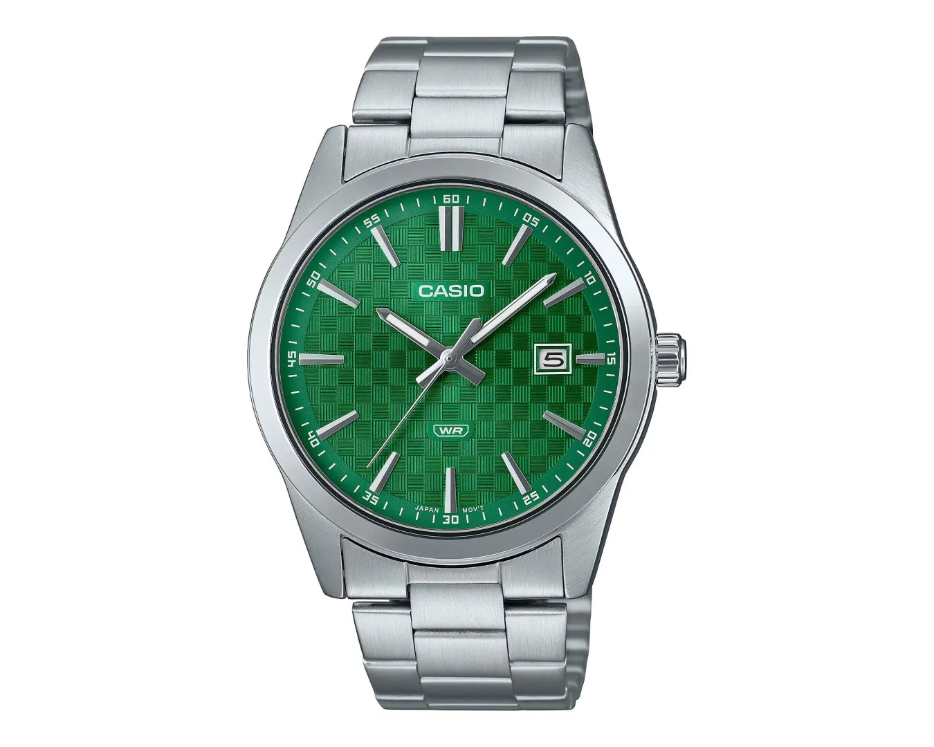 Наручные часы мужские Casio MTP-VD03D-3A d 41 мм Зеленый (2485074258)