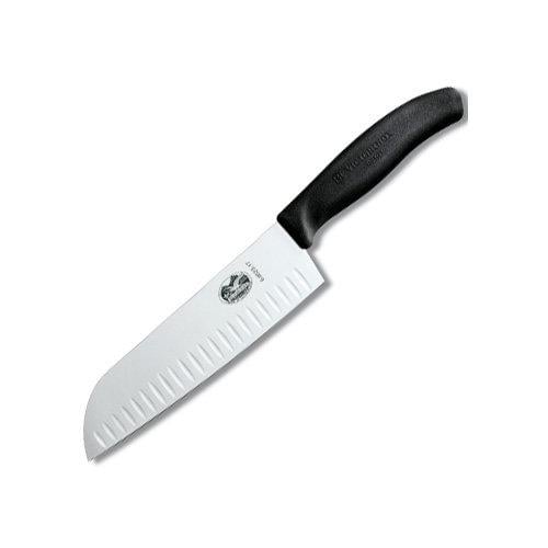 Нож кухонный Victorinox SwissClassic Santoku универсал 17 см Black (Vx68523.17G) Нож кухонный Victorinox SwissClassic Santoku универсал 17 см Black (Vx68523.17G)