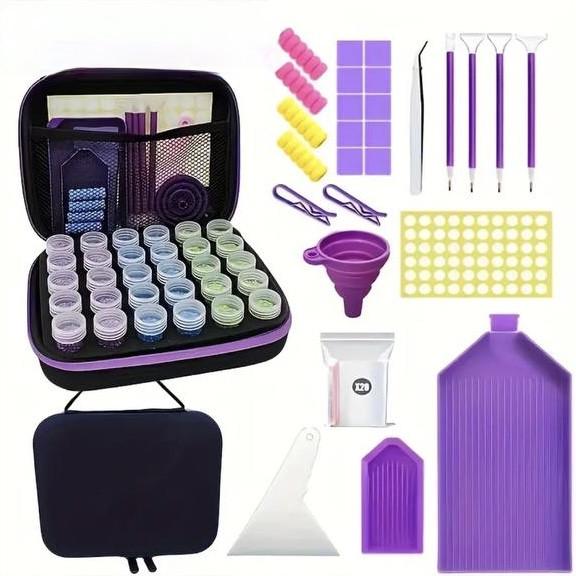 Органайзер для алмазной мозаики 30 баночек (2690693989)