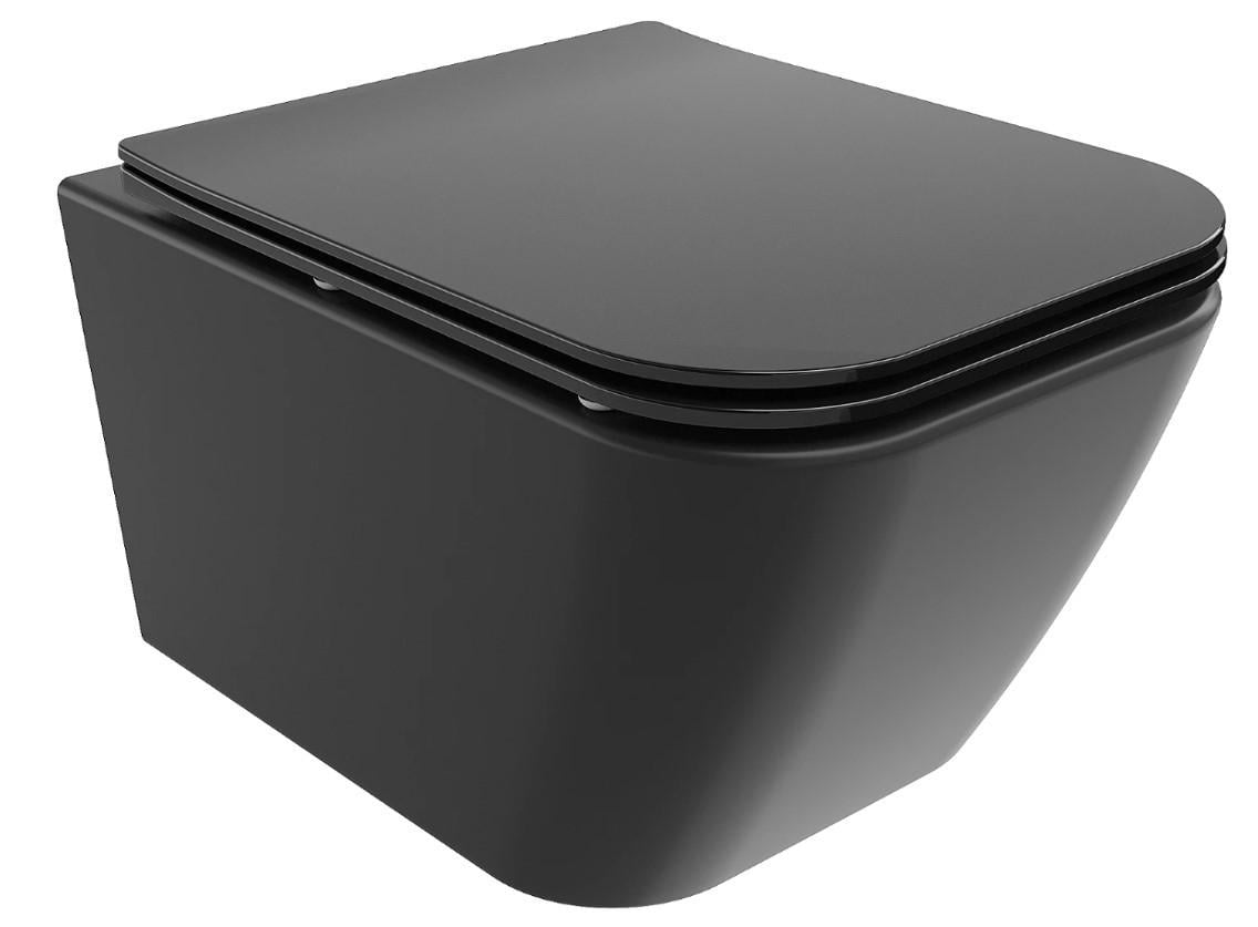 Унитаз подвесной Mexen MADOX Black Matt (2619554610)