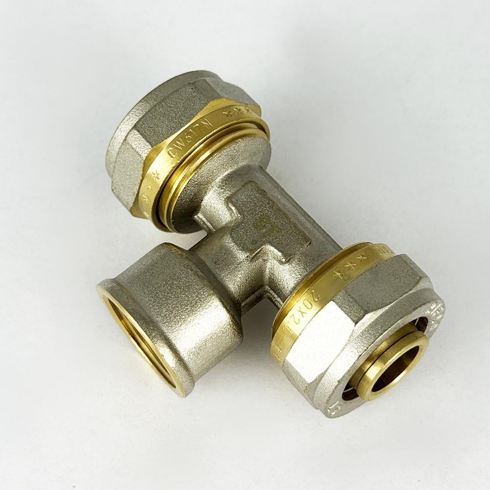 Трійник із внутрішнім різьбленням з проточкою SANTAN 20х1/2"х20 (47839) - фото 4 Трійник із внутрішнім різьбленням з проточкою SANTAN 20х1/2"х20 (47839) - фото 4