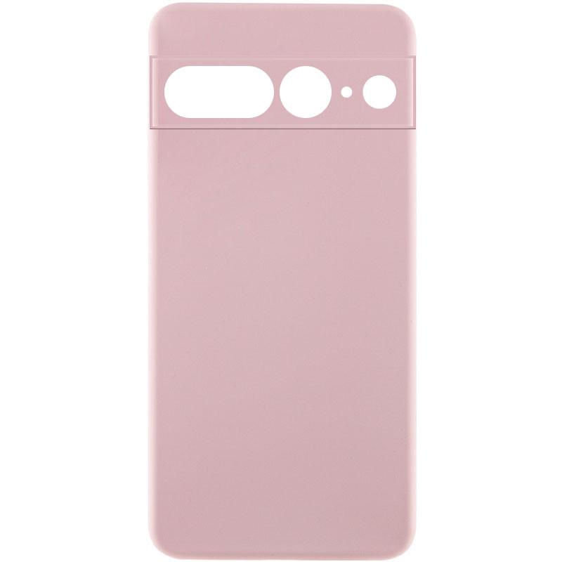 Протиударний чохол Silicone Cover Lakshmi Full Camera (AAA) для Google Pixel 7 Pro Рожевий / Pink Sand