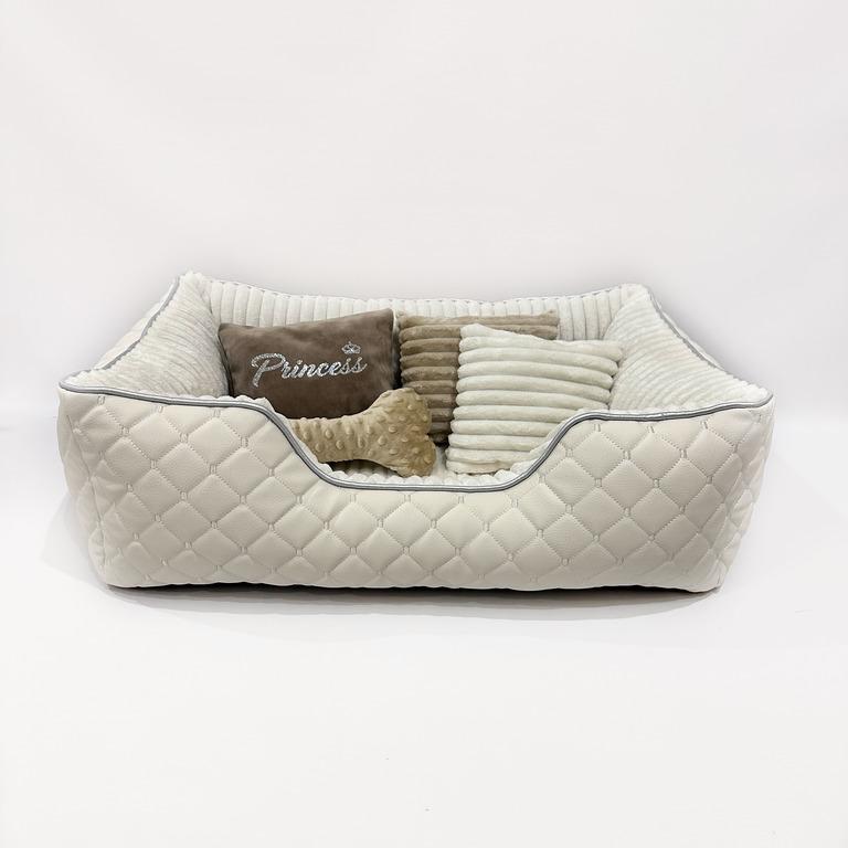 Лежанка для собак Amore mio Cane Бридж до 8 кг 70х50х23 см (DB-0102) - фото 3