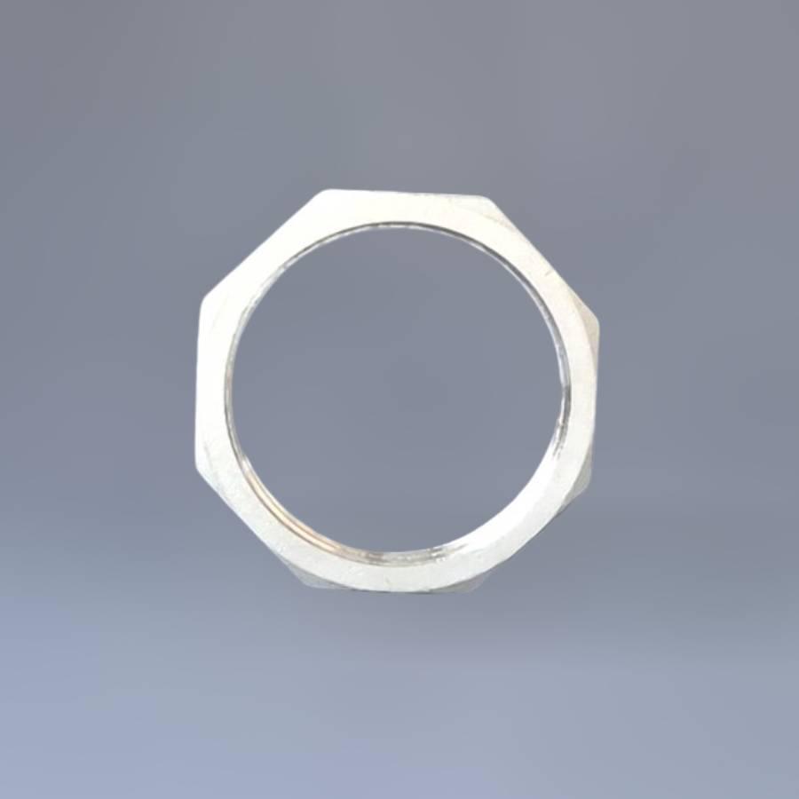 Контргайка муфтовая нержавеющая Ду65 2"1/2 н/ж сталь AISI304 резьба BSPP G2.5" Class 150 (PN20) - фото 9 Контргайка муфтовая нержавеющая Ду65 2"1/2 н/ж сталь AISI304 резьба BSPP G2.5" Class 150 (PN20) - фото 9