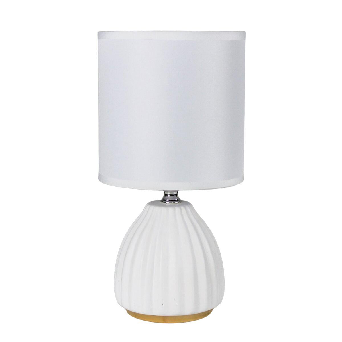 Настольная лампа с абажуром Light House SRS-20578 Белый