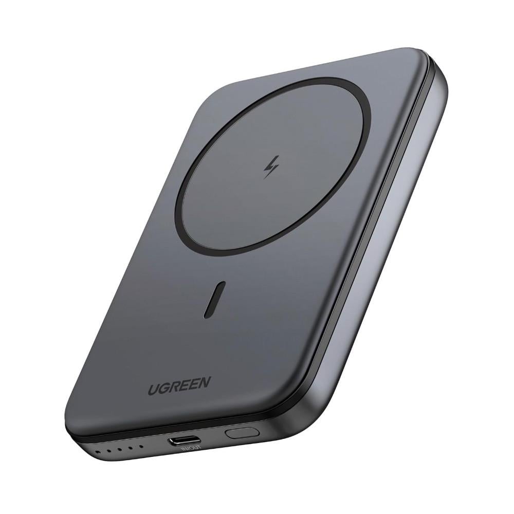 Повербанк UGREEN PB561 10000 mAh 20W з магнітним бездротовим заряджанням MagSafe Black (124321316)