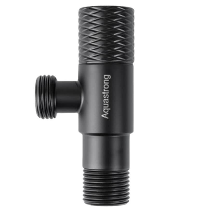 Кран приборный Aquastrong D8 1/2"x3/4" нержавеющая сталь (D815)