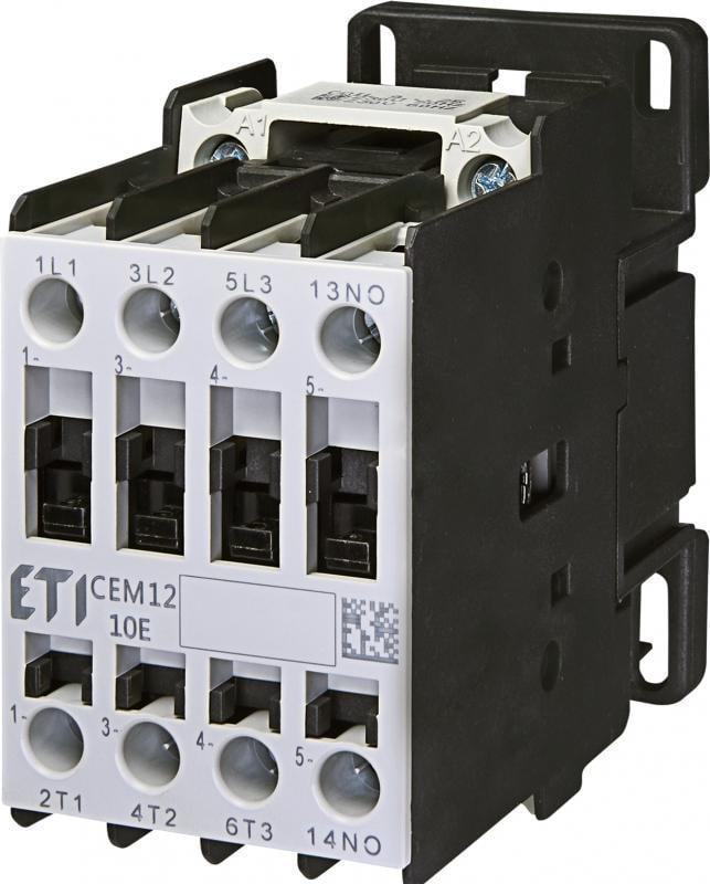 Контактор-пускатель ETI CEM 12.10 12А 24 В 1NO (4643120)