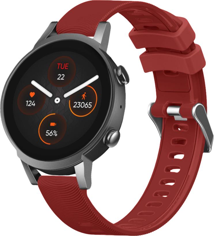Ремешок Bend для Mobvoi TicWatch E3 Wine (26760-42)