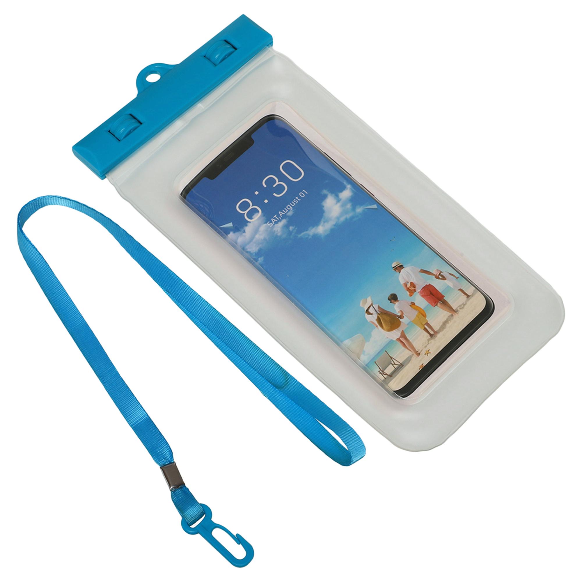 Чохол-гаманець на шию водонепроникний SP-Sport D3850 (TPU, внутрішні розміри-17x9см, синій) - фото 9 Чохол-гаманець на шию водонепроникний SP-Sport D3850 (TPU, внутрішні розміри-17x9см, синій) - фото 9