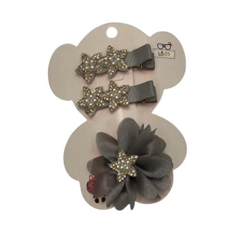 Шпилька для волос Stenson WW02092 3 шт. Grey (13968224)