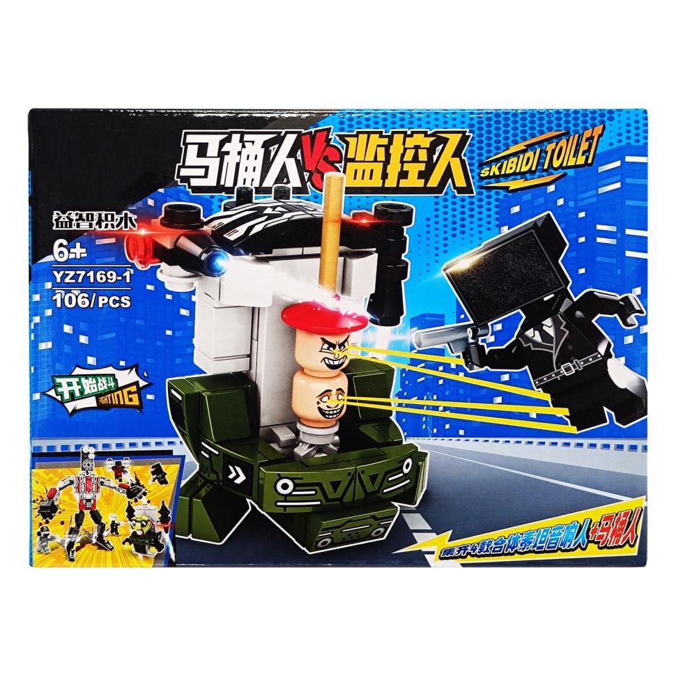 Конструктор SKIBIDI TOILET YZ7169-1 106 деталей (35967)