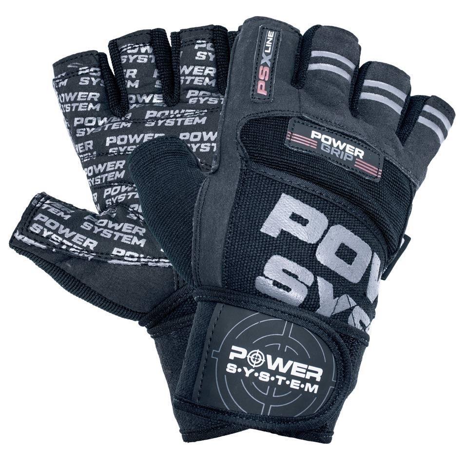 Рукавички для фітнесу Power System PS-2800 Power Grip M Black (3019793074)