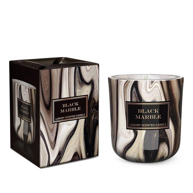 Свеча ароматическая Flora Black Marble (28822) Свеча ароматическая Flora Black Marble (28822)