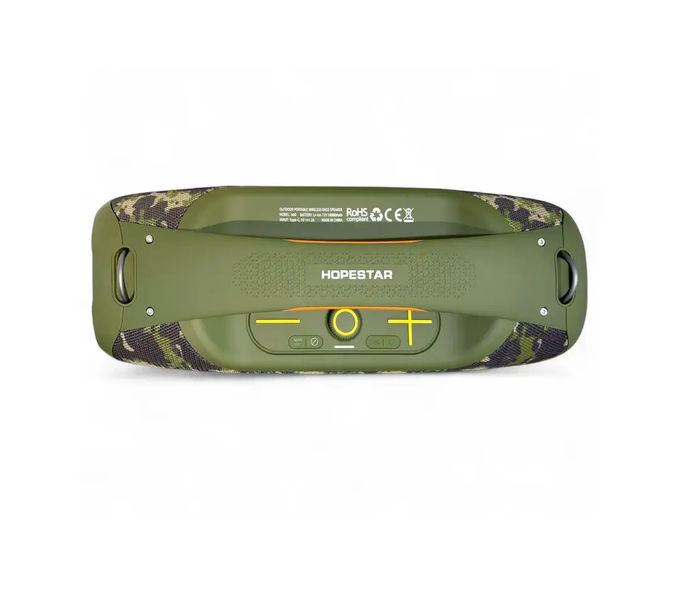 Портативная колонка HOPESTAR A60 100 Вт Зеленый (46644) - фото 3