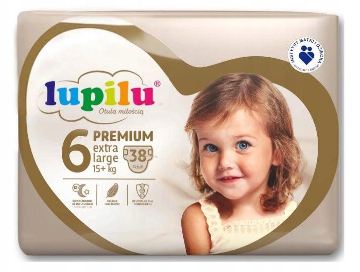 Подгузники Lupilu Premium Extra large 6 15+ кг 38 шт. (61f8e9d137c6655df556a493)