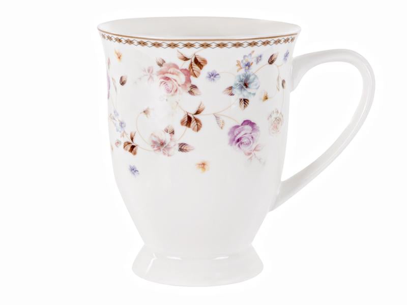 Чашка фарфоровая Lefard Нежные цветы 340 мл (165-349)