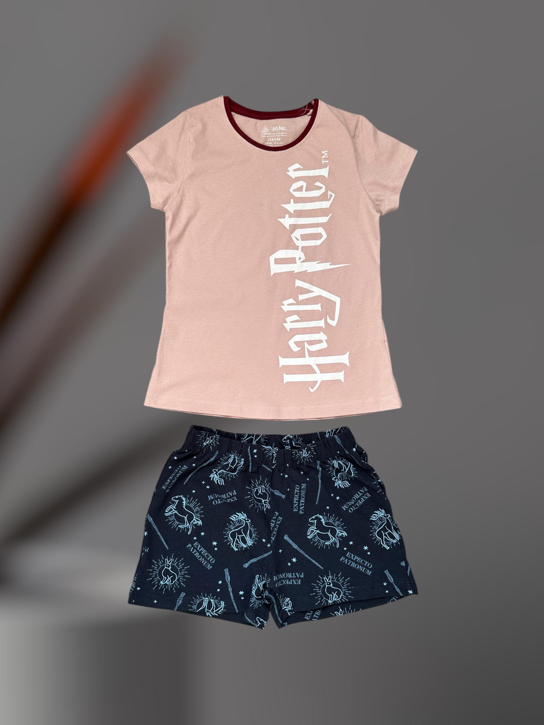 ​Пижама Harry Potter 8/10 лет 134-140 см Розовый-синий (001300390)