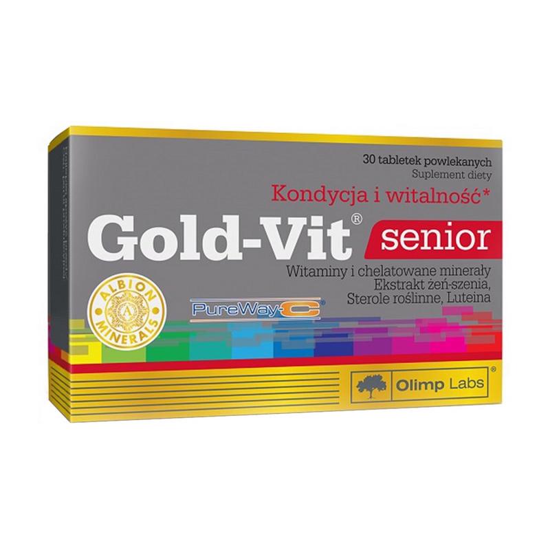 Витаминно-минеральный комплекс Olimp Gold-Vit Senior для пожилых людей 30 таблеток