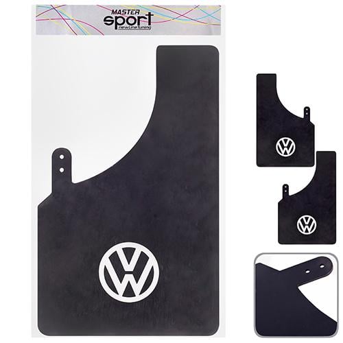 Брызговик Master Sport Vw большой 2 шт. Black - фото 5