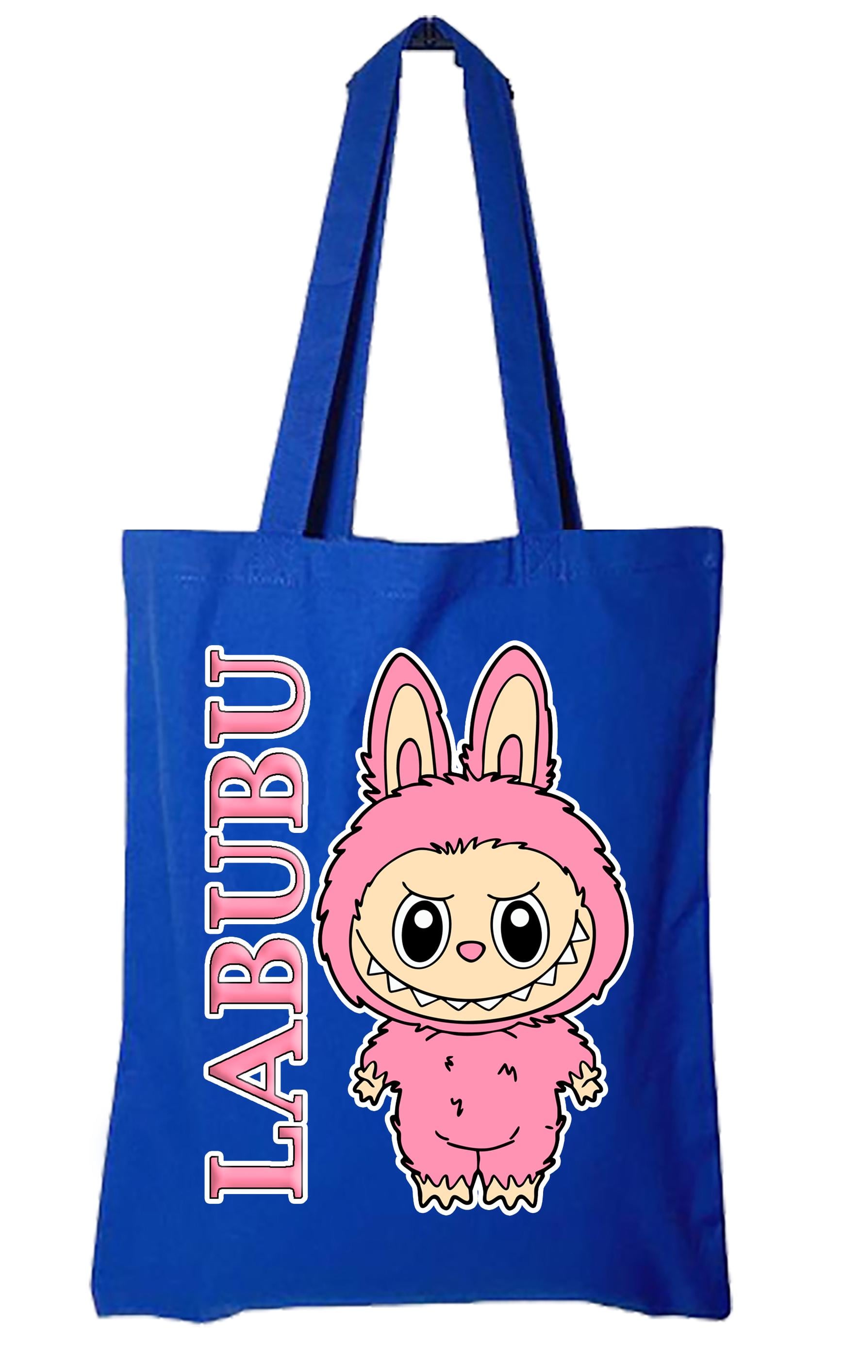 Экосумка с печатью "Labubu" №1 Синий (27760)
