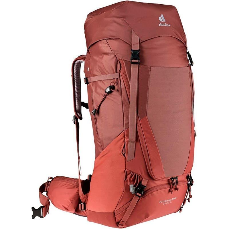 Рюкзак туристический Deuter Futura Air Trek 55+10 л Redwood/Lava (3402221 5574)