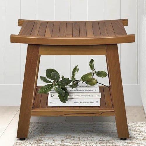 Табурет для ванной из дерева Ментори Корица (ТВН-007233)