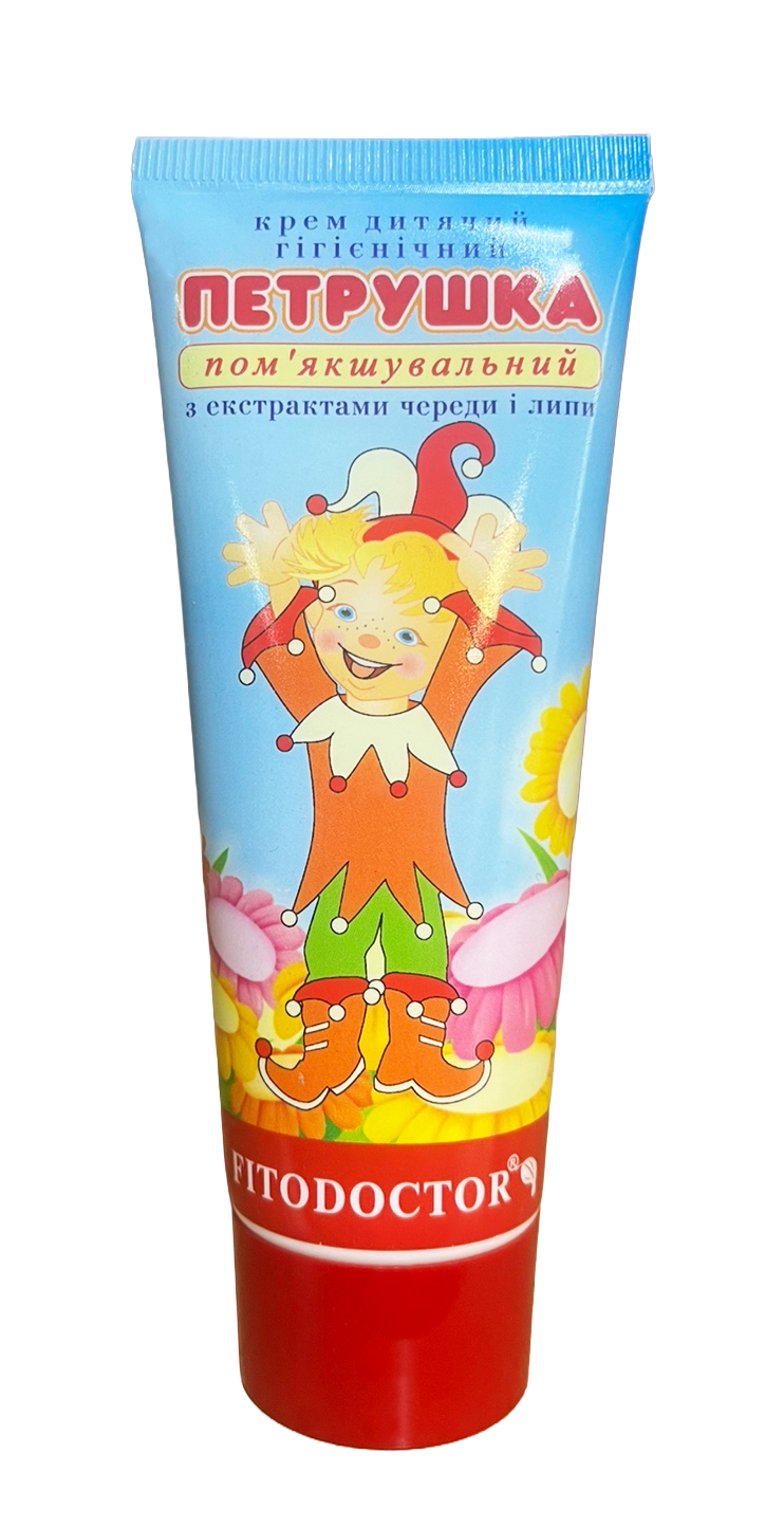 Крем детский гигиенический Fitodoctor Петрушка смягчающий с экстрактом стада и липы 75 г (133581)