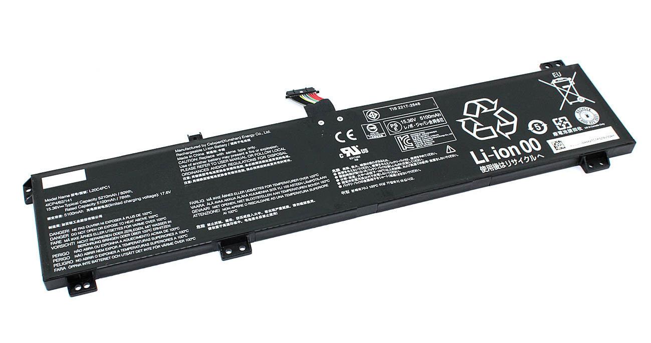 Аккумулятор для ноутбука Lenovo L20M4PC1 Legion 5 Pro-16ACH6 15,36 V 5210 mAh (084785)