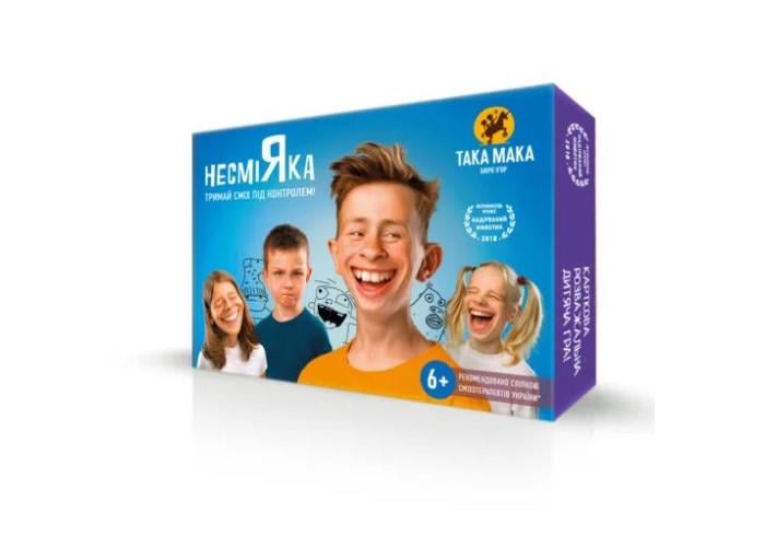 Настільна гра НЕ см ІЯКА для дітей 6+ (10001-UA)