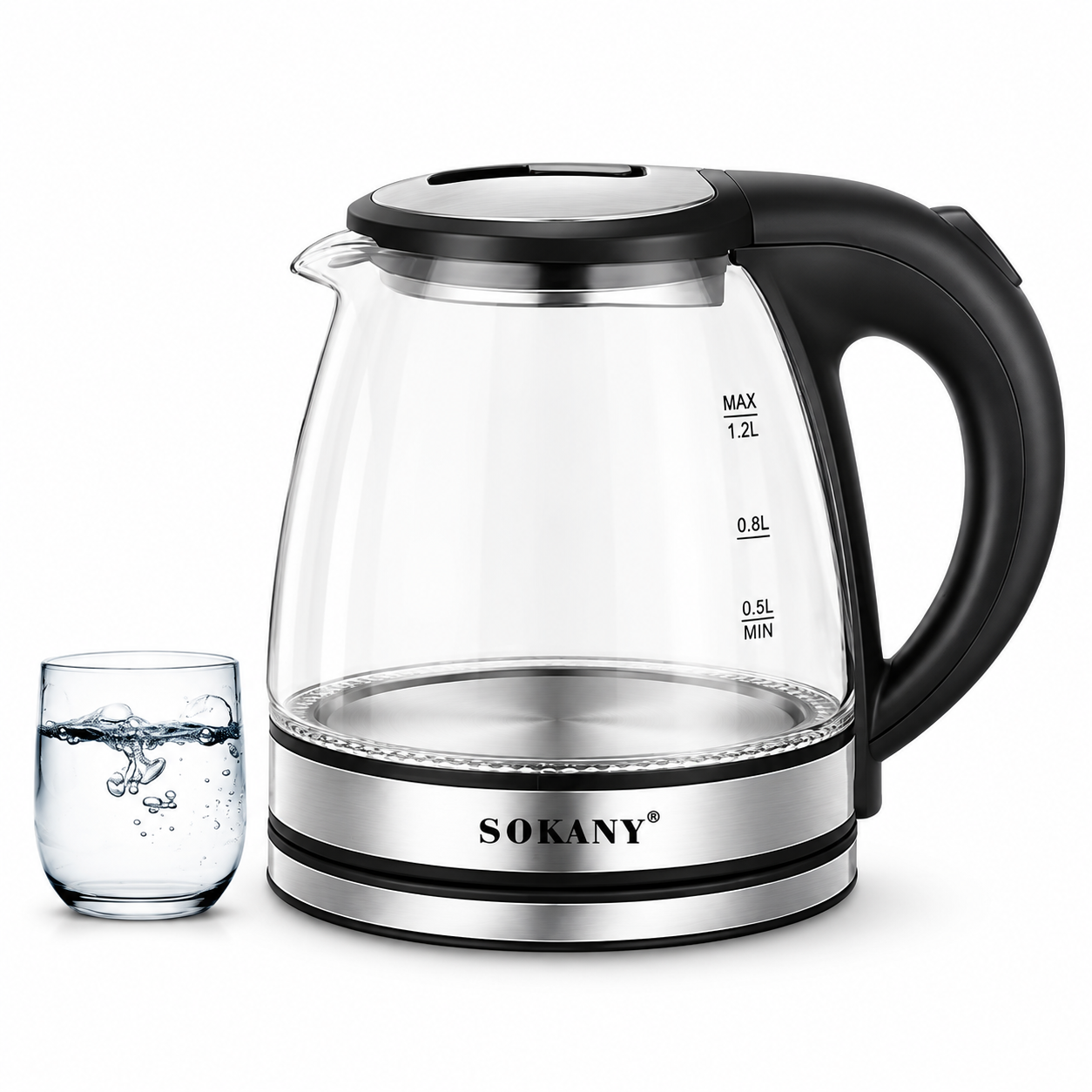 Электрочайник Sokany SK-SH-1059 1,2 л 1500 Вт (SK-SH-1059)