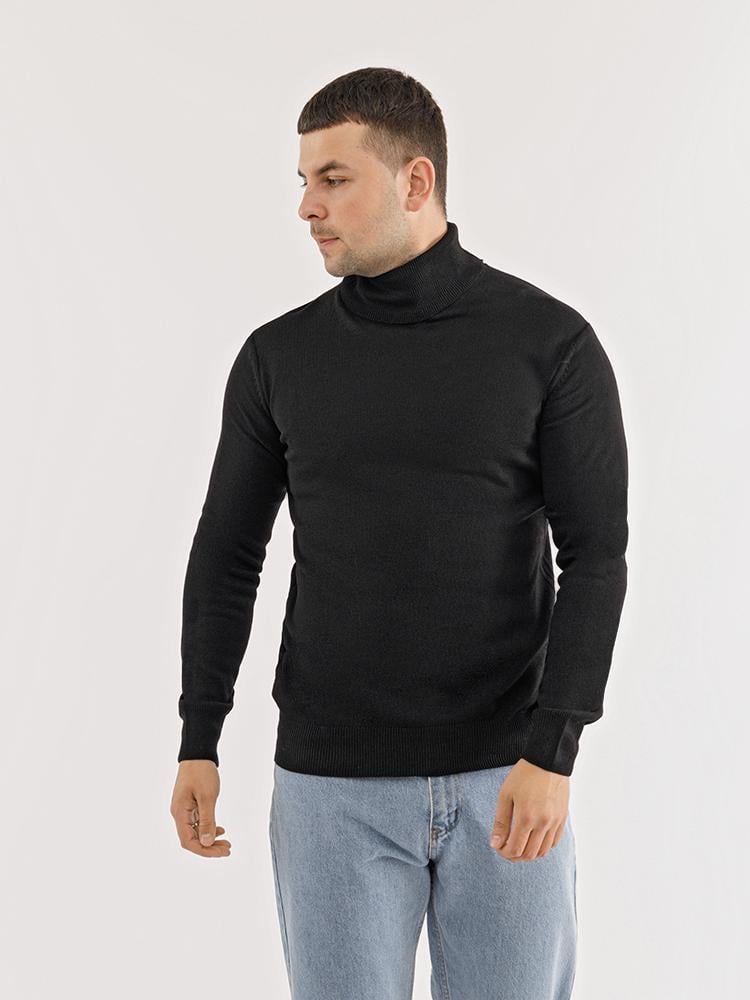 Гольф мужской ЦБ-00227300 р. 50 Черный (SKT000926067) - фото 2 Гольф мужской ЦБ-00227300 р. 50 Черный (SKT000926067) - фото 2