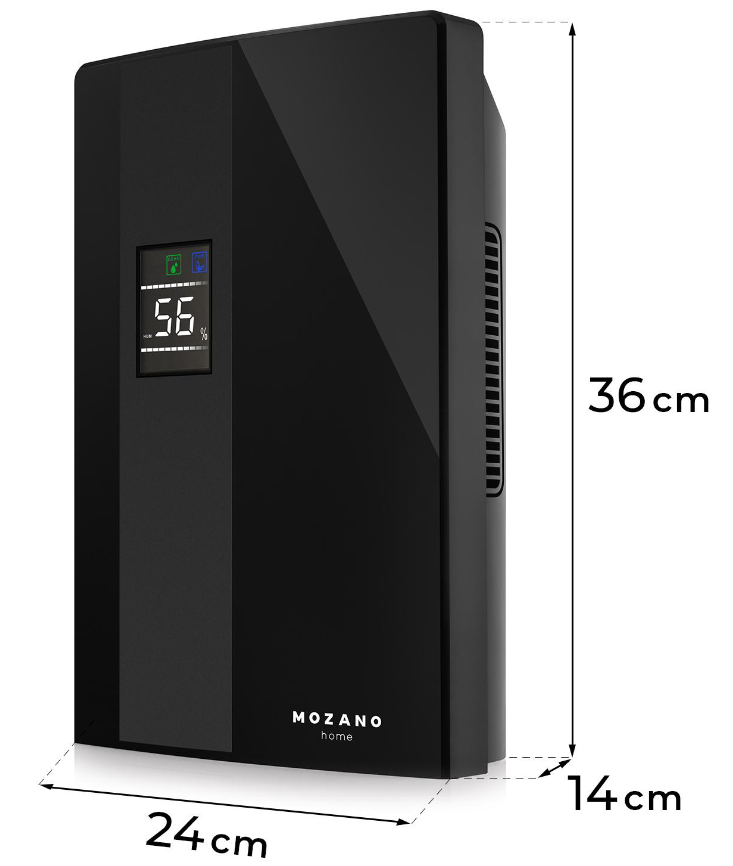 Осушувач повітря Mozano Dry Comfort термоелектрична технологія 90 Вт 2200 мл (2390441148) - фото 4 Осушувач повітря Mozano Dry Comfort термоелектрична технологія 90 Вт 2200 мл (2390441148) - фото 4