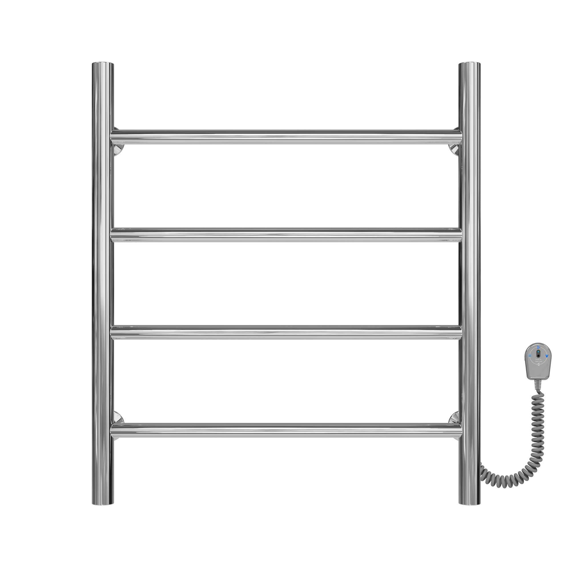Полотенцесушитель электрический Deffi Орион П4 EF16 правое подключение нержавеющая сталь 500х600 мм Хром (C.OR.60.50.4.ECR5)