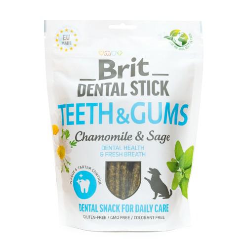 Лакомство для собак Brit Dental Stick Teeth & Gums 7 шт. 251 г - фото 5 Лакомство для собак Brit Dental Stick Teeth & Gums 7 шт. 251 г - фото 5